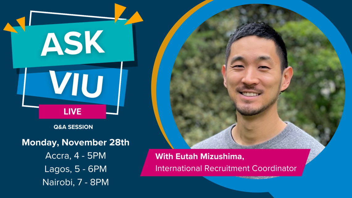 Ask VIU: Online Q & A Event Africa