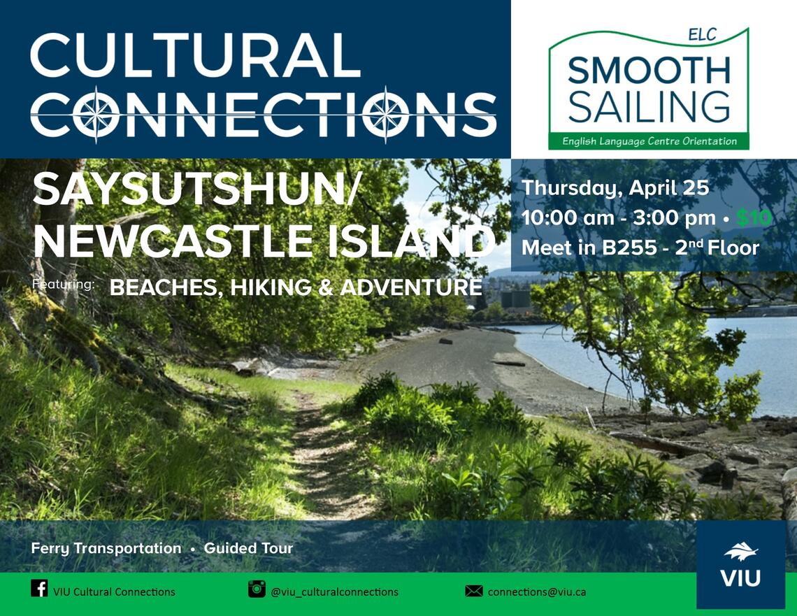 VIU ELC Saysutshun Newcastle Island April 25 2019