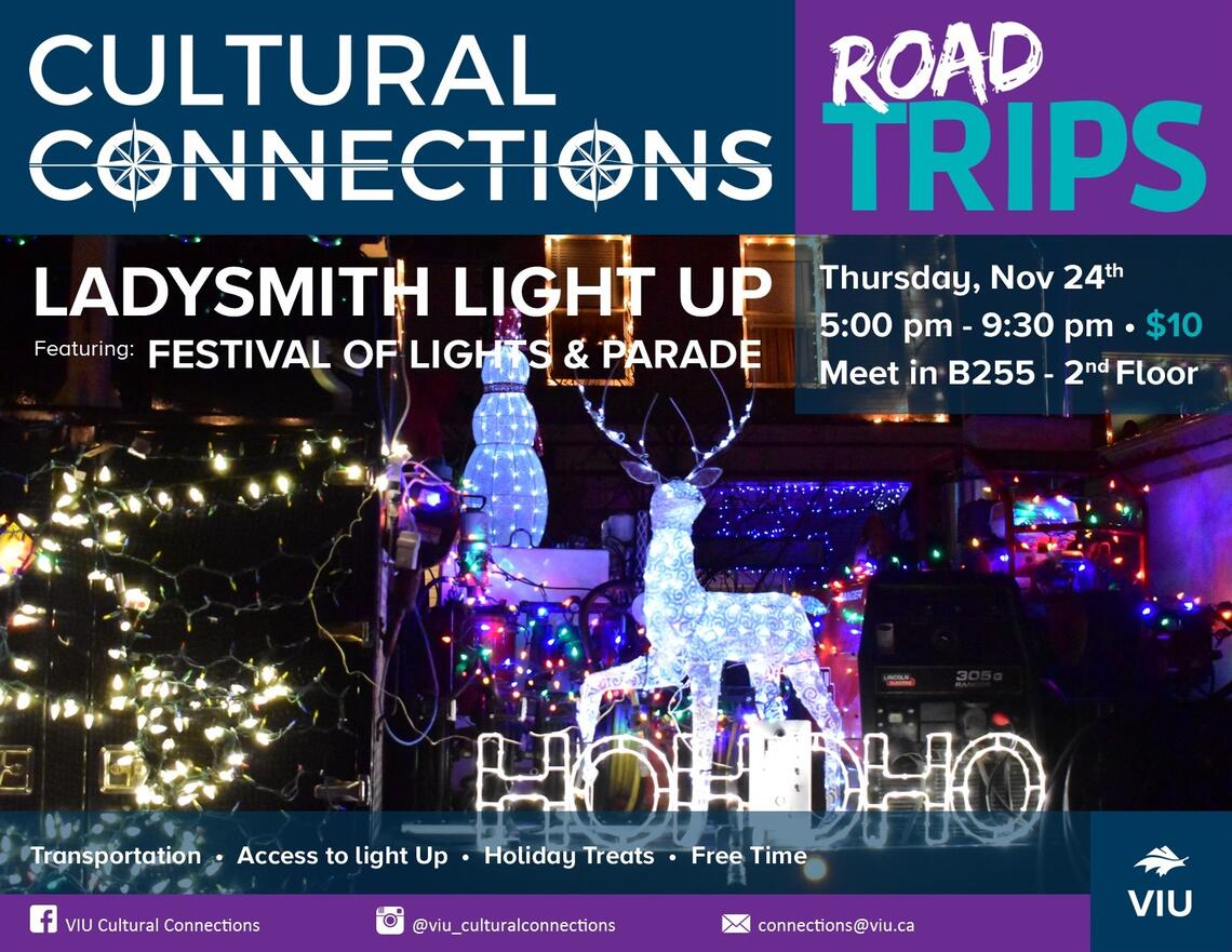 CC Road Trips - Ladysmith Light Up 2022